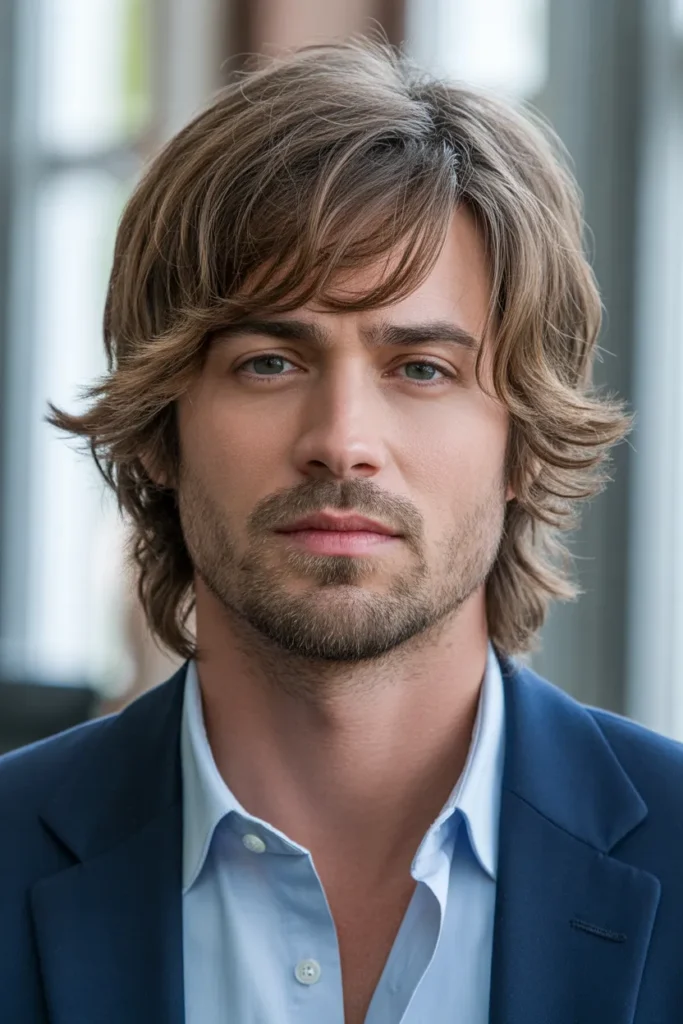 Medium-Length Shaggy Layers