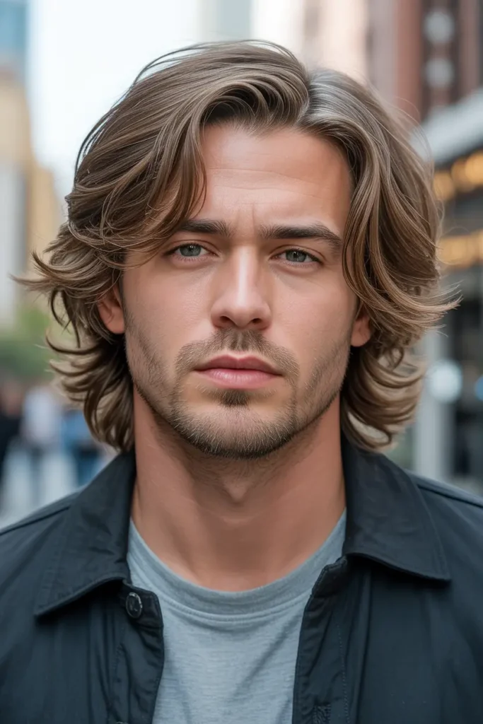 Medium-Length Textured Layers