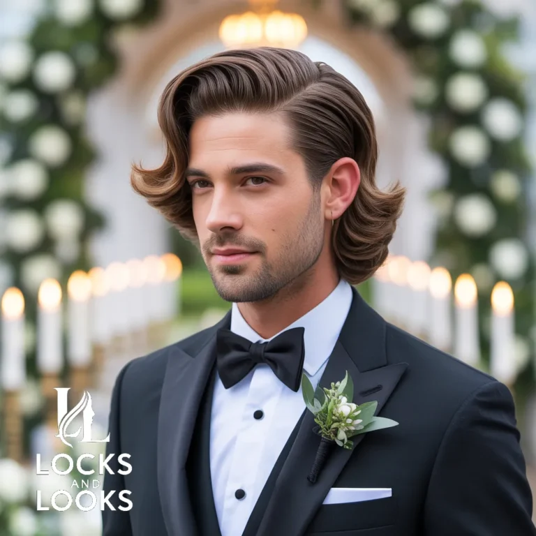Medium-Length Waves with Side Part