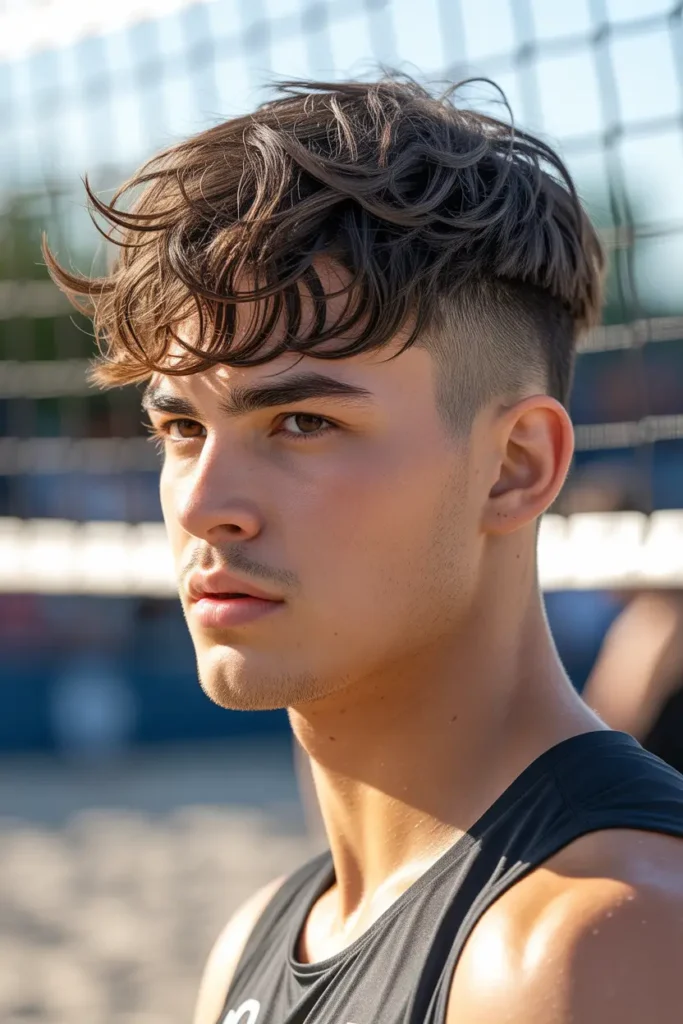 Messy Fringe with Tapered Sides