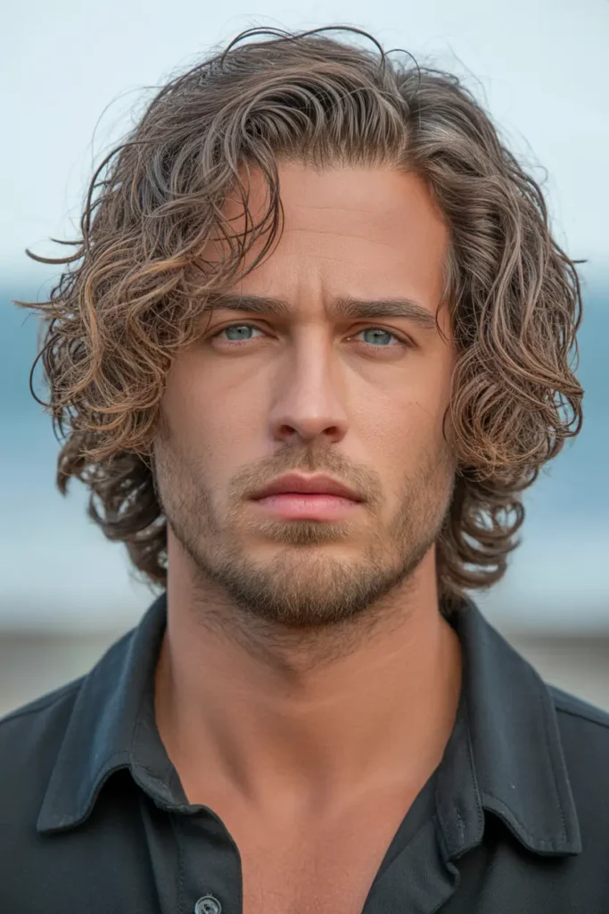 Messy Medium-Length Waves