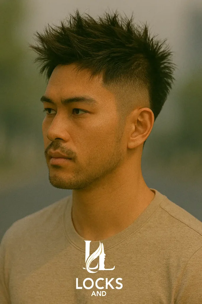 Messy Spikes with Drop Fade