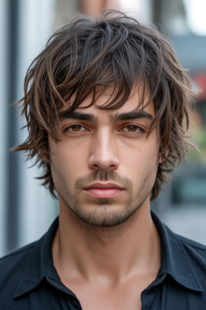 Messy Textured Fringe