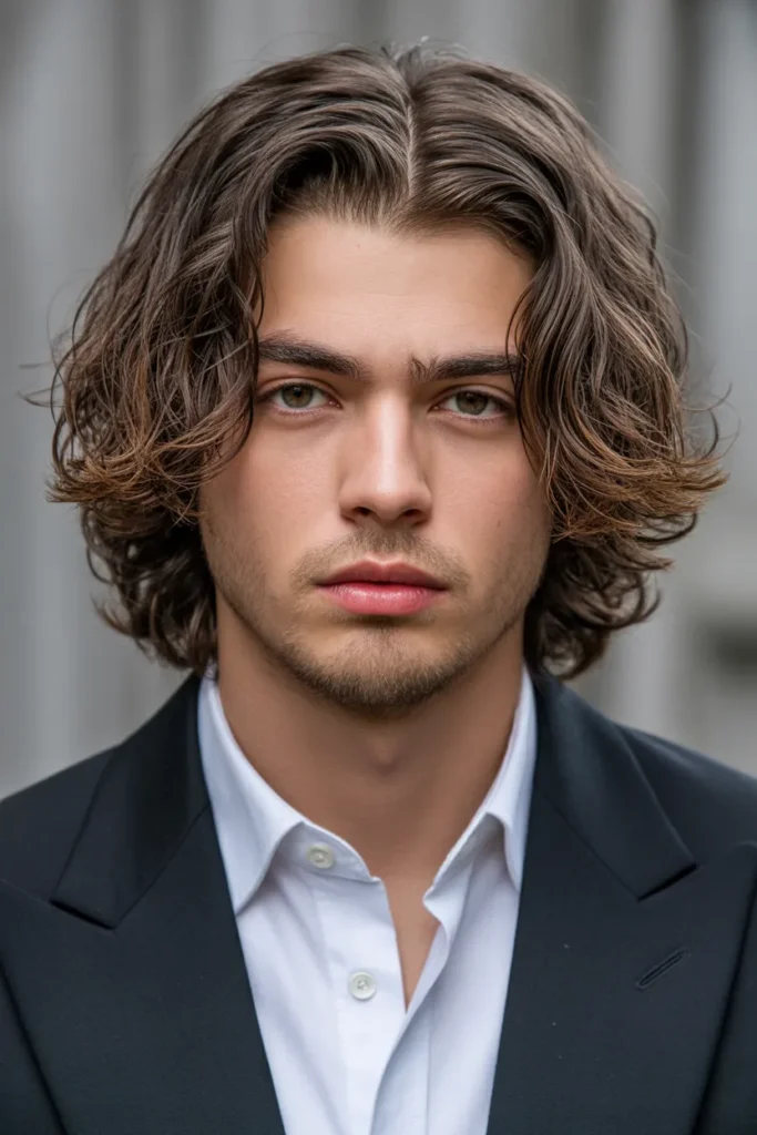 Messy Waves with Middle Part