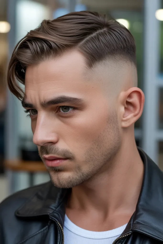 Mid-Fade Comb-Over