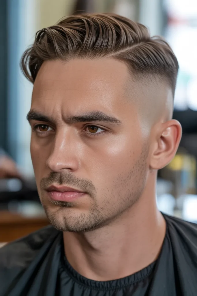Mid-Fade Slick Back
