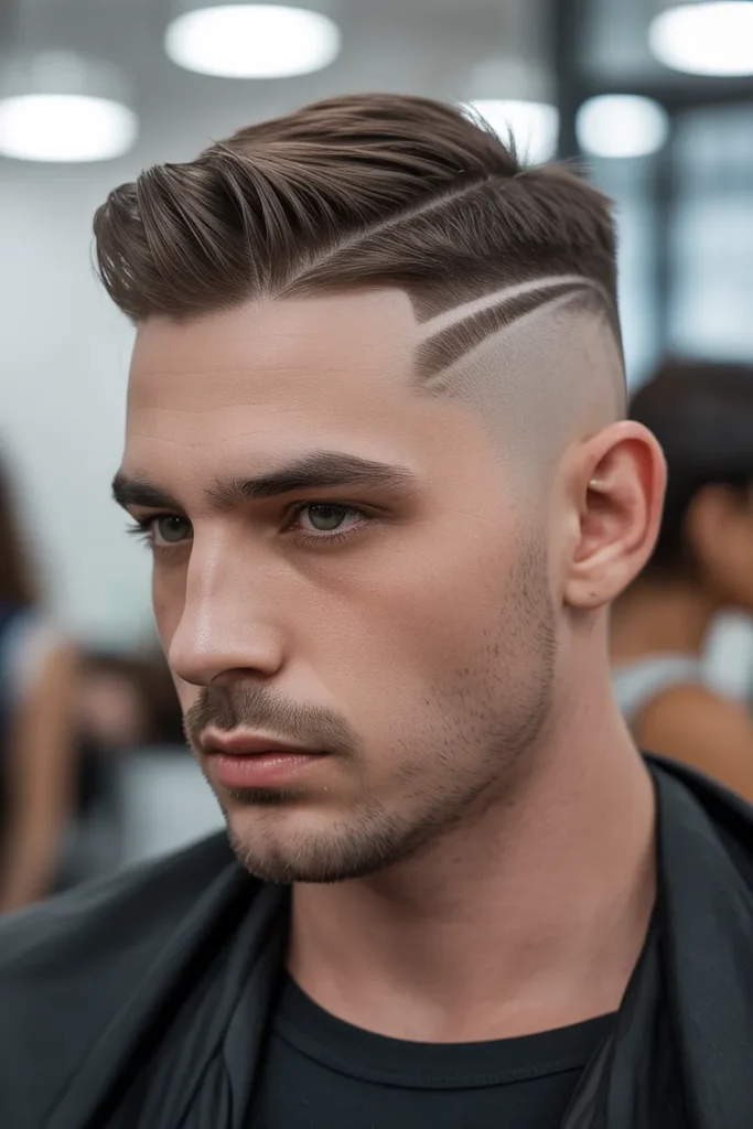 Mid Fade with Hard Part