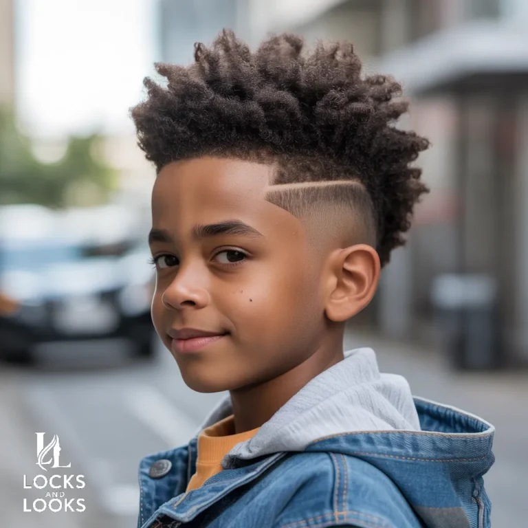 Mini Afro with Shape-Up