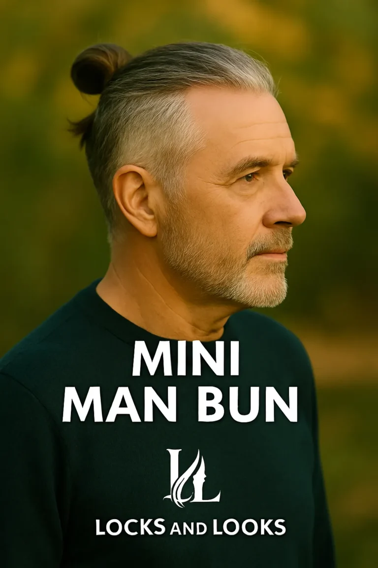 Mini Man Bun