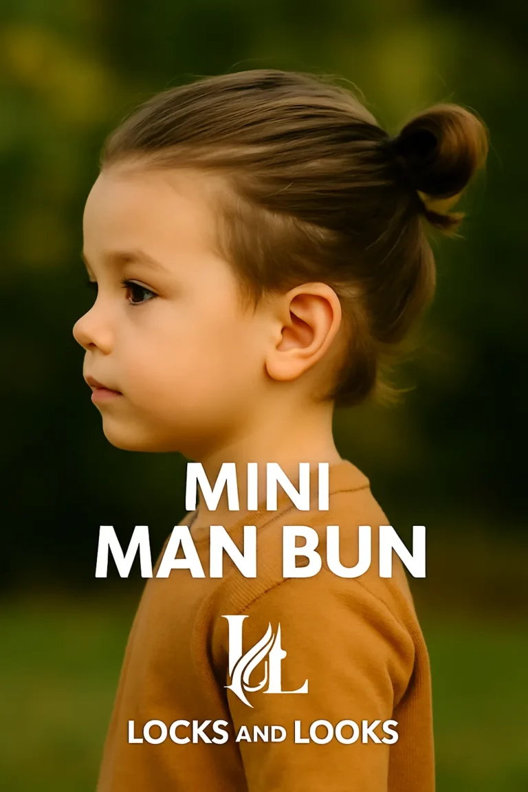 Mini Man Bun
