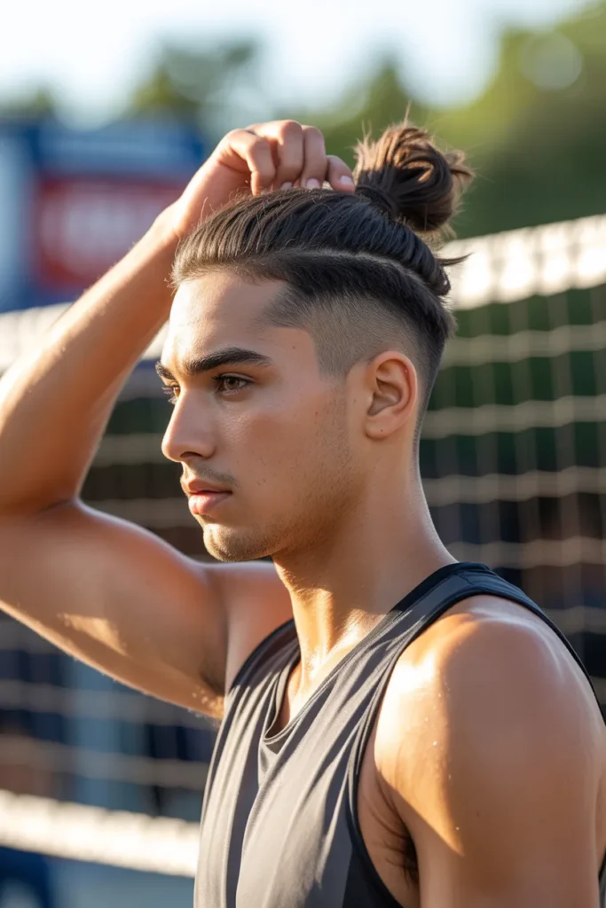 Mini Man Bun