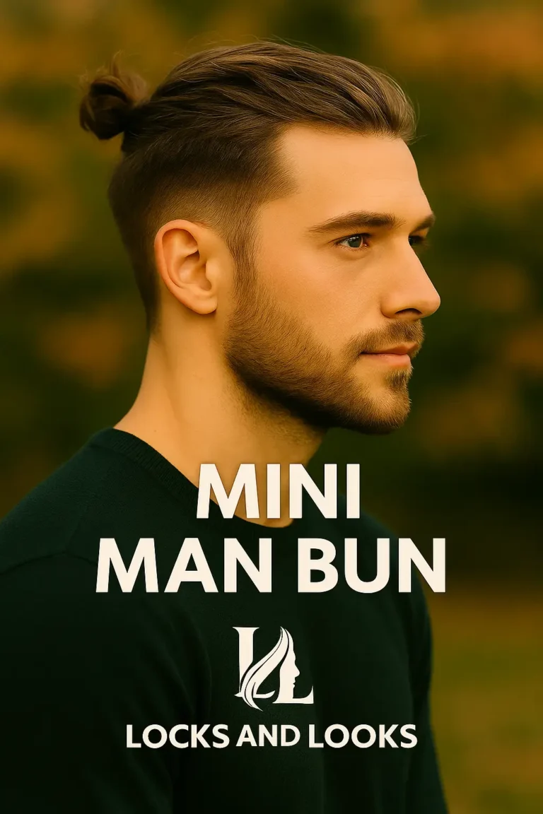 Mini Man Bun