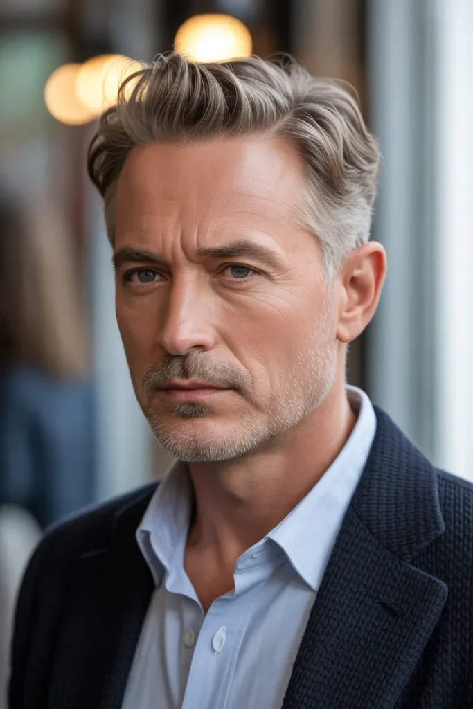 Mini Quiff with Tapered Back