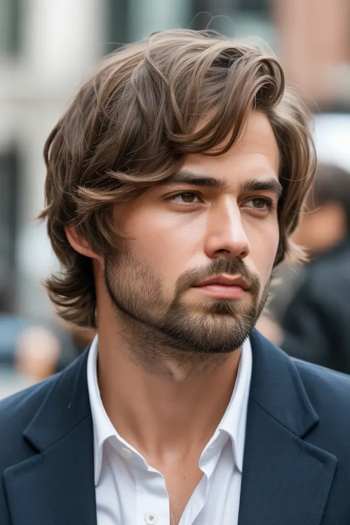 Modern Shag with Beard