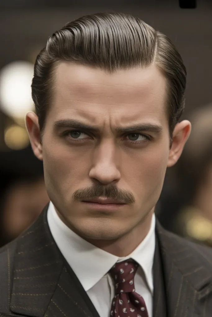 Pencil-Styled Back Hair