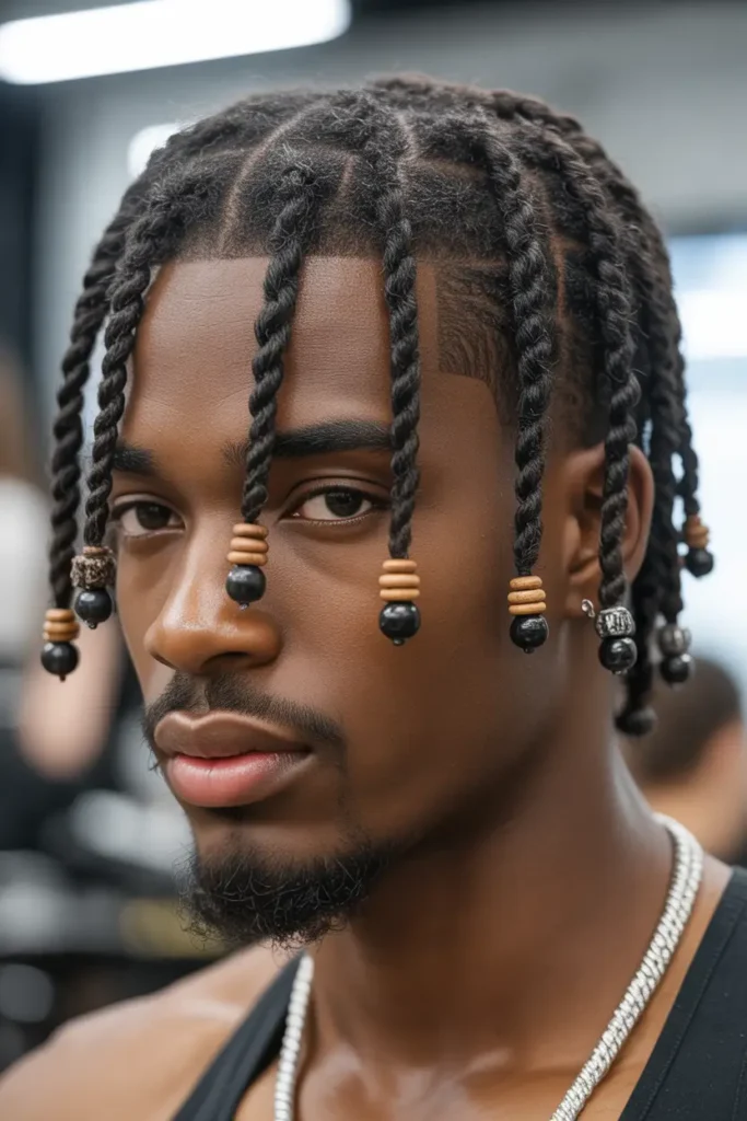 Protective Twists with Beads