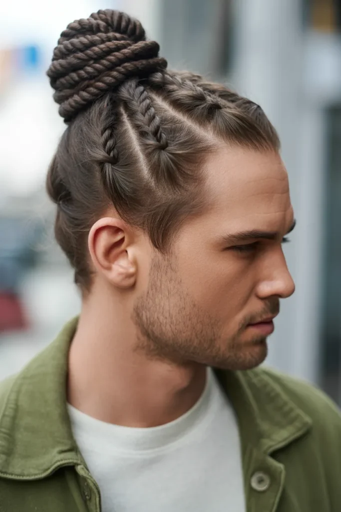Rope Braid Bun