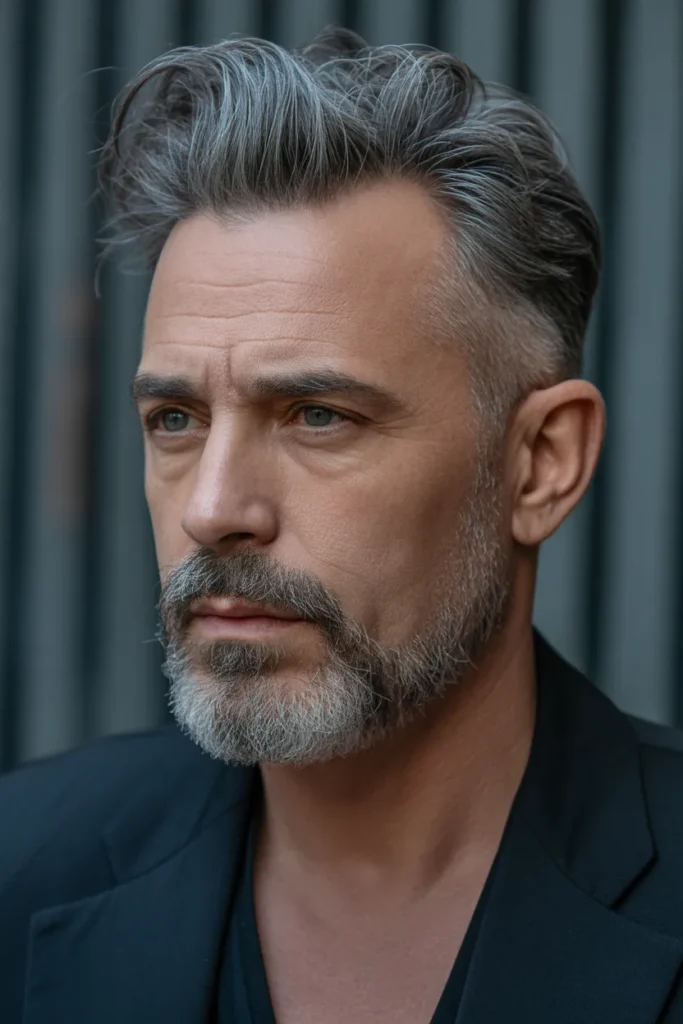 Shaggy Pompadour Hybrid