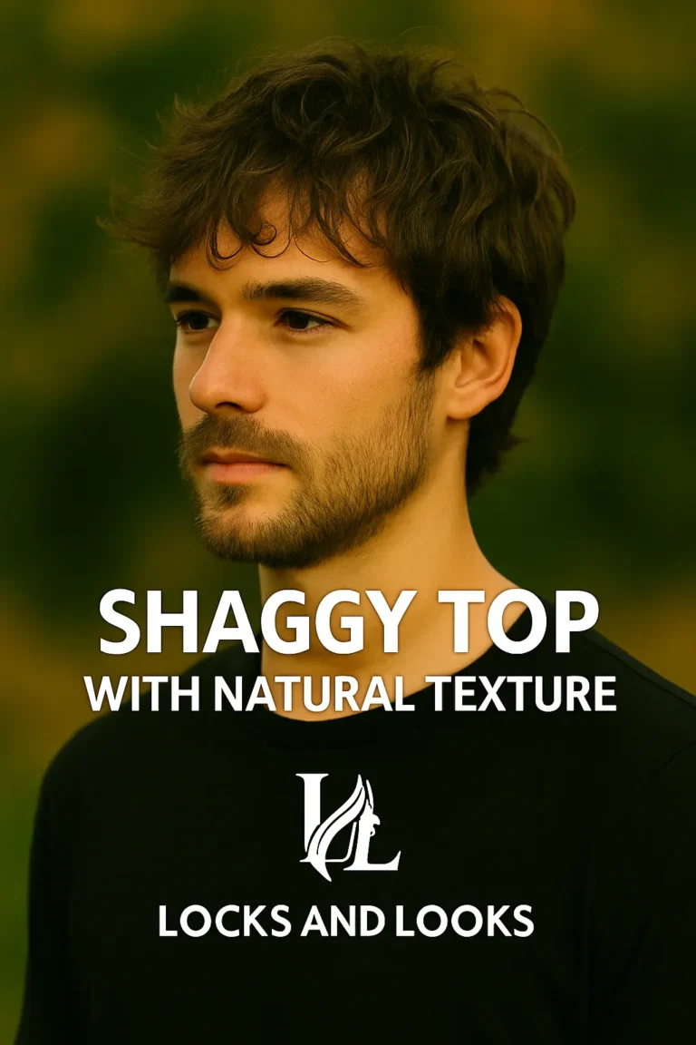 Shaggy Top with Natural Texture