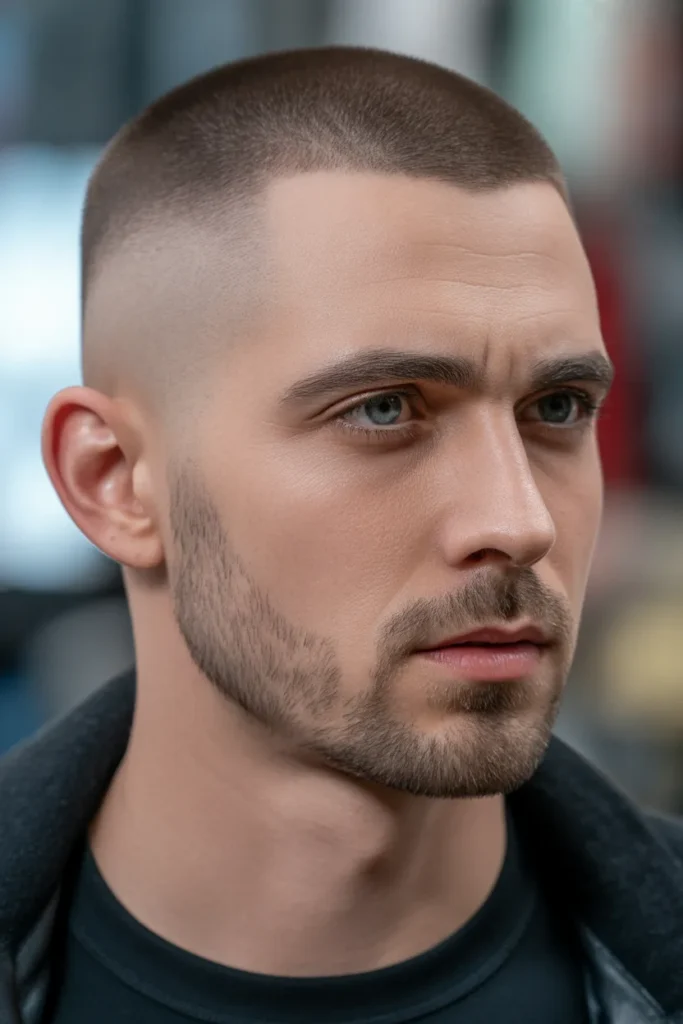 Short Comb-Over Crew