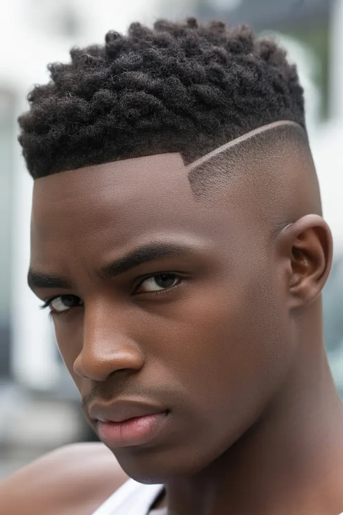 Short Natural Top with Hard Part