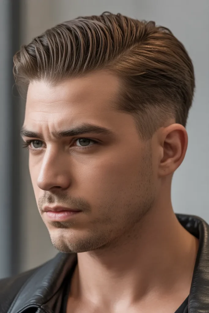 Short Slicked Back