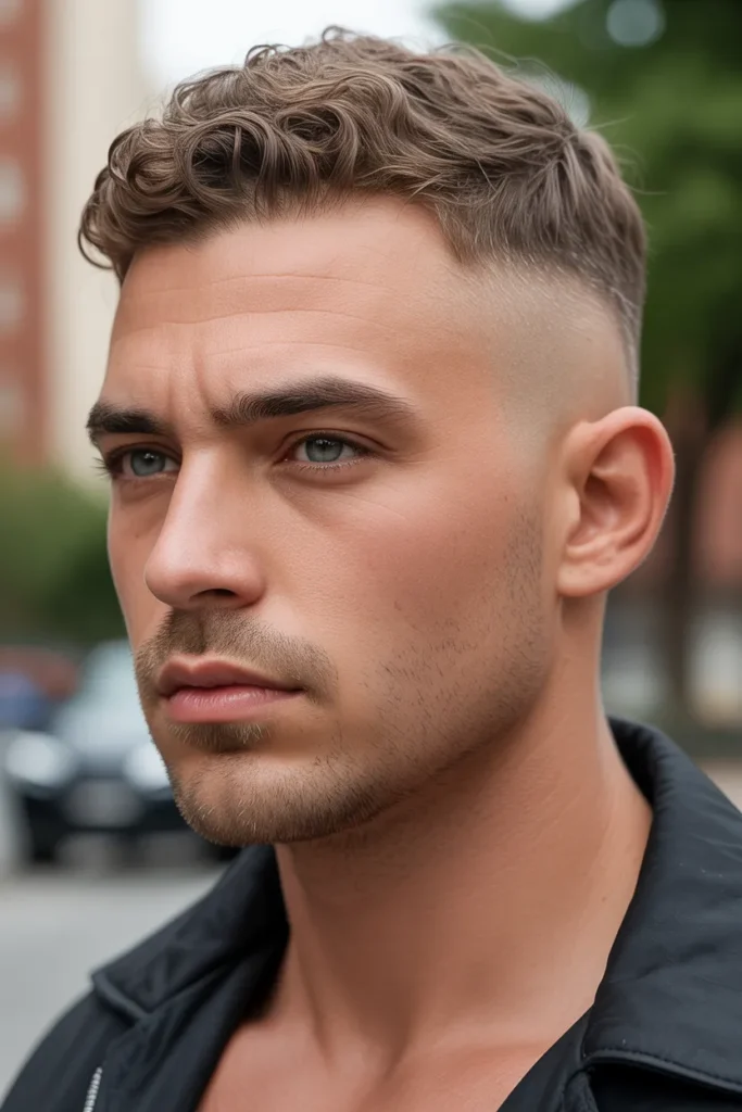 Short Waves with Temple Fade