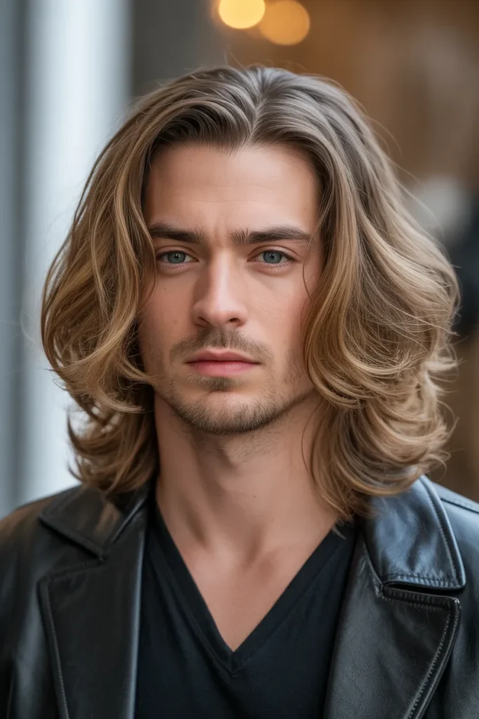 Shoulder Cut with Soft Waves and Layers