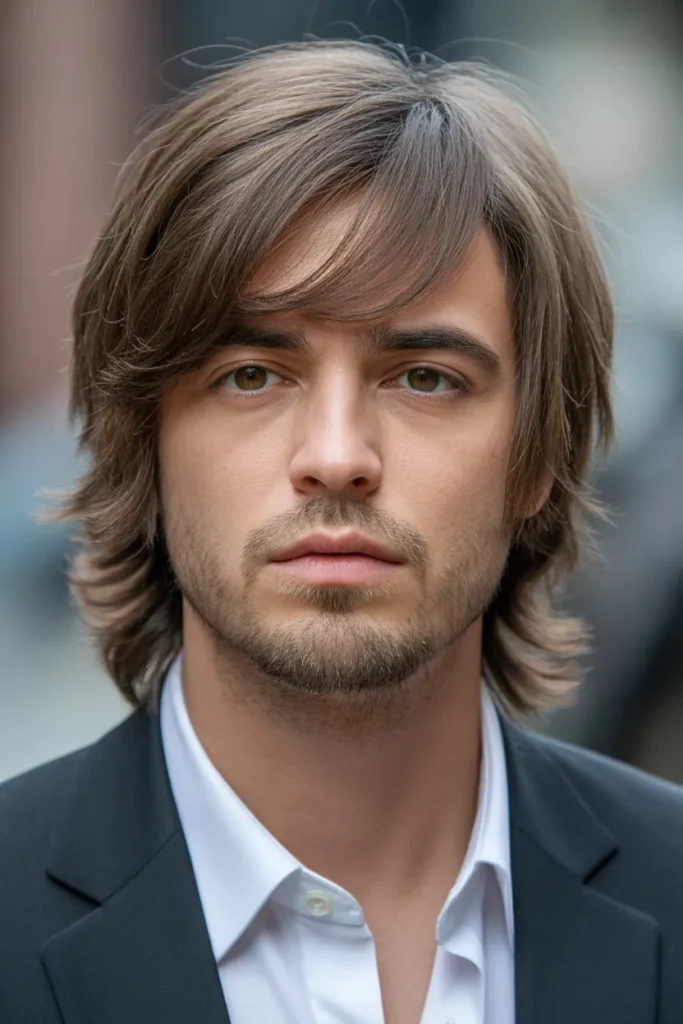 Side Bangs with Layers