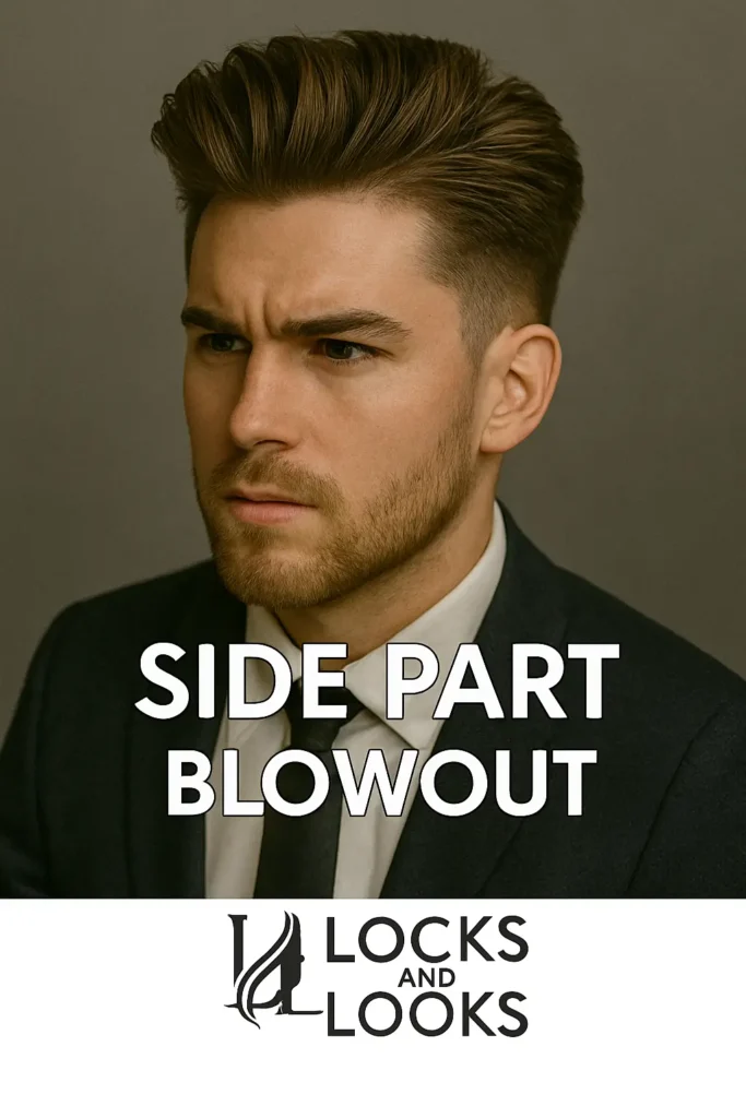 Side Part Blowout