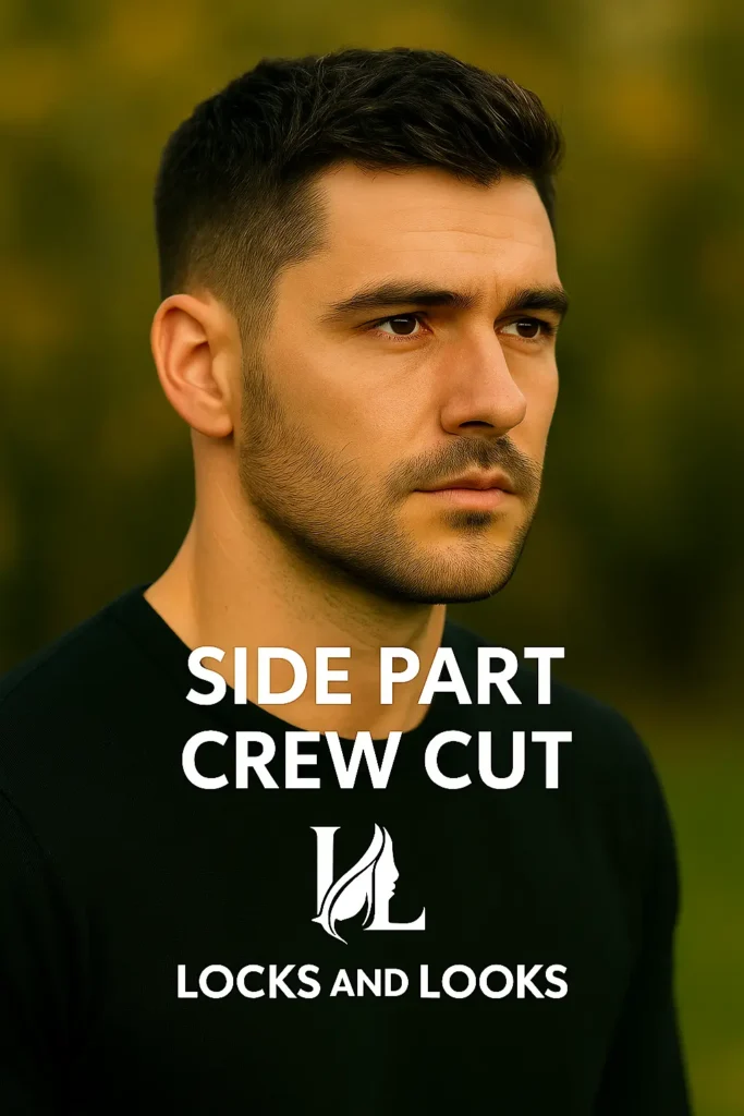 Side Part Crew Cut
