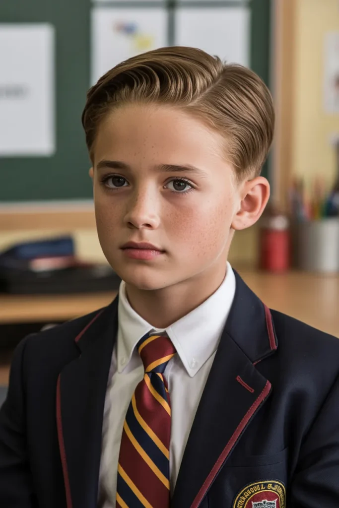 Side Part with Comb Over