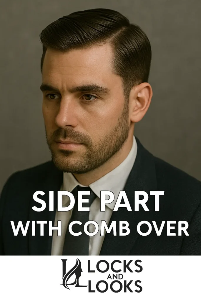 Side Part with Comb Over