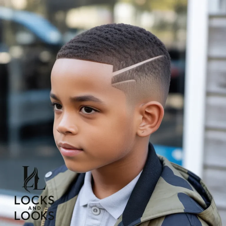 Side-Parted Caesar Cut
