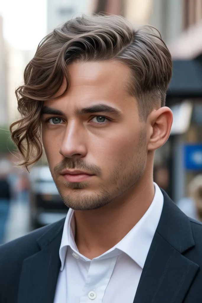 Side Swept Medium Waves