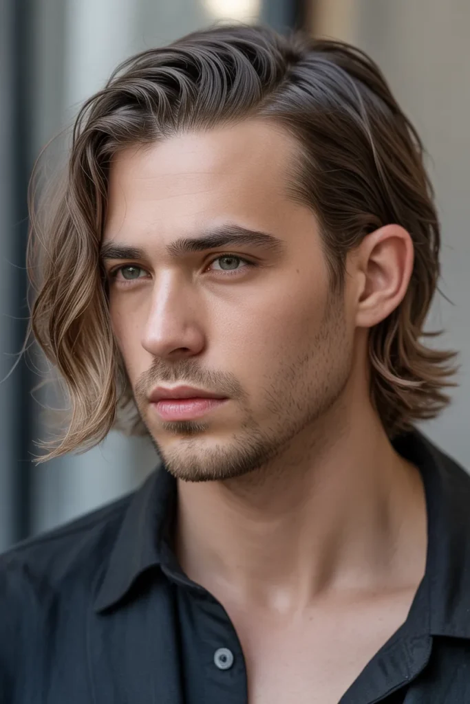 Side-Swept Shoulder Cut