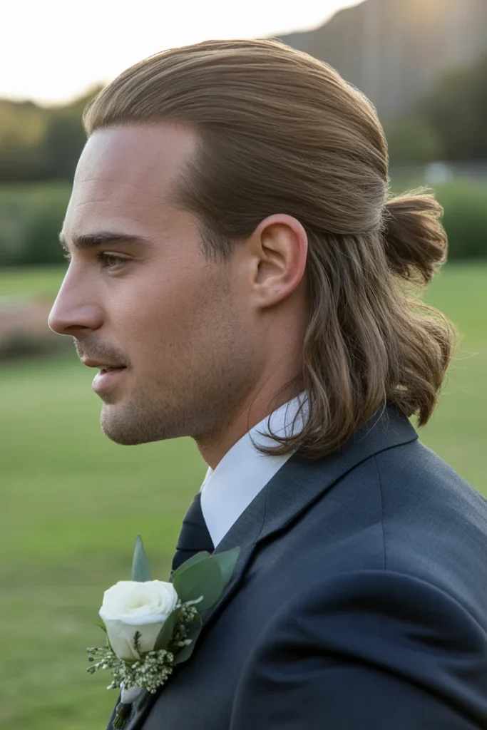 Side-Tied Half-Up