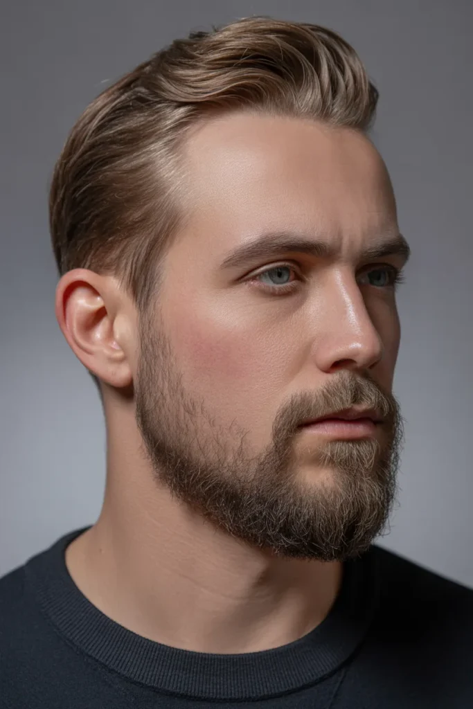 Skin Fade with Beard Blend