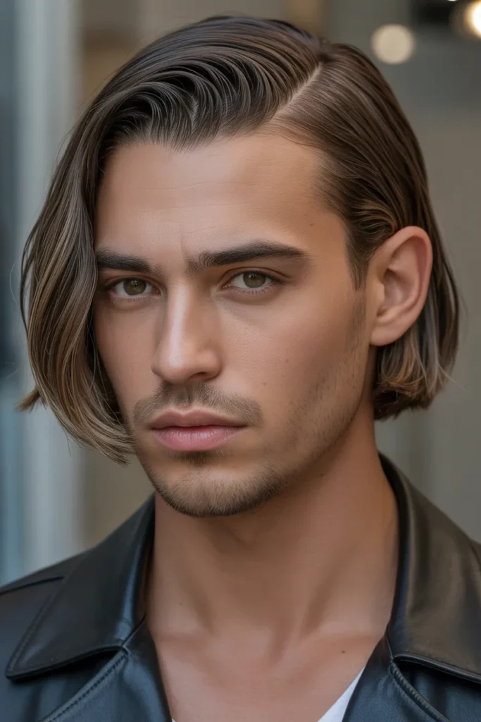 Sleek Side-Part Bob