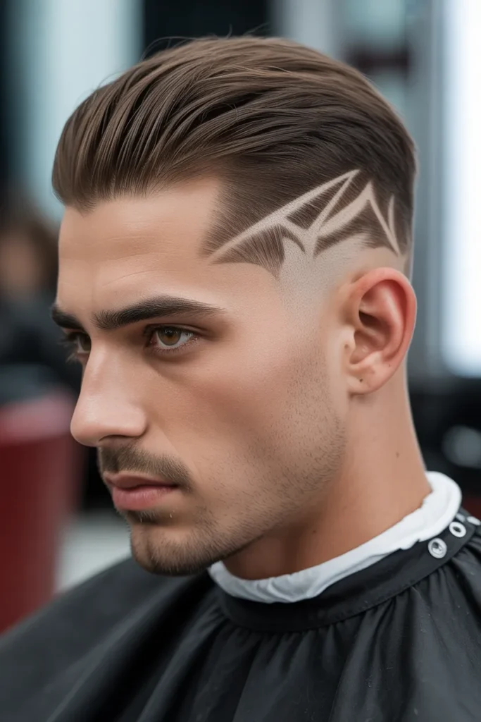 Slick Back with Design Fade