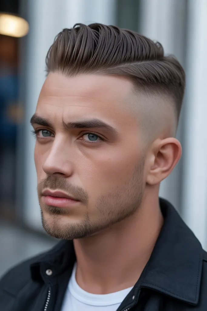 Slick Back with Fade
