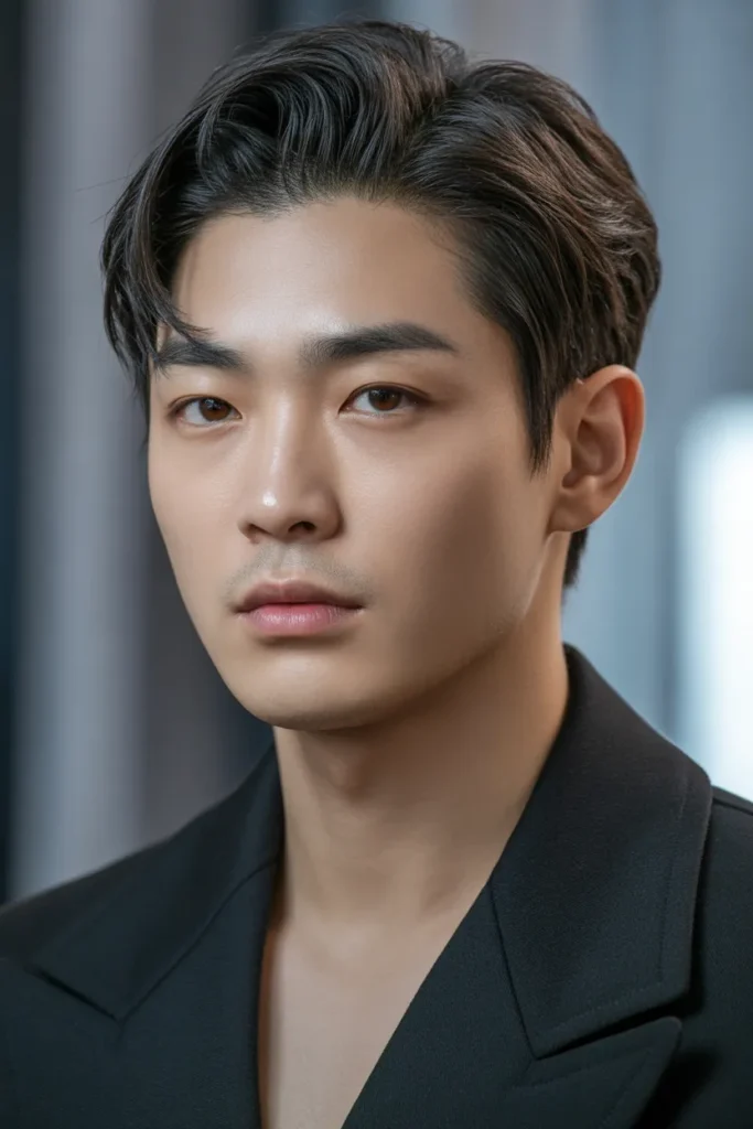 Slick Back with Volume