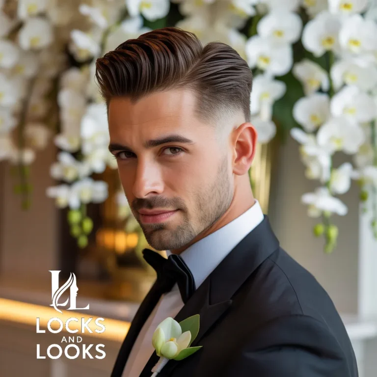 Slicked Back Taper Fade