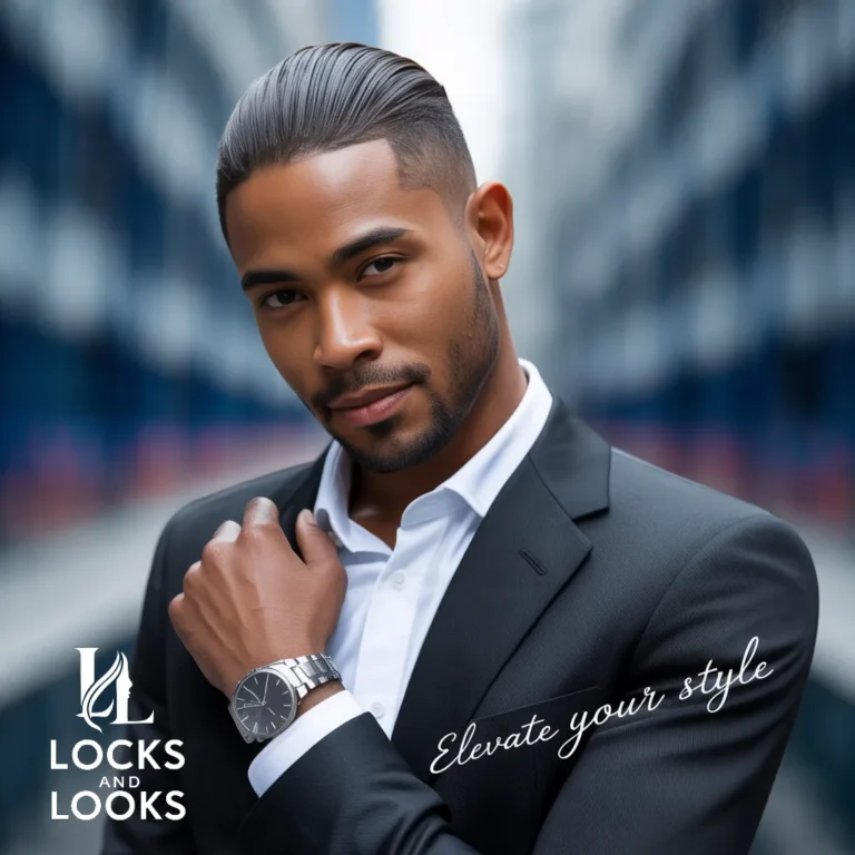 Slicked Back Taper Fade