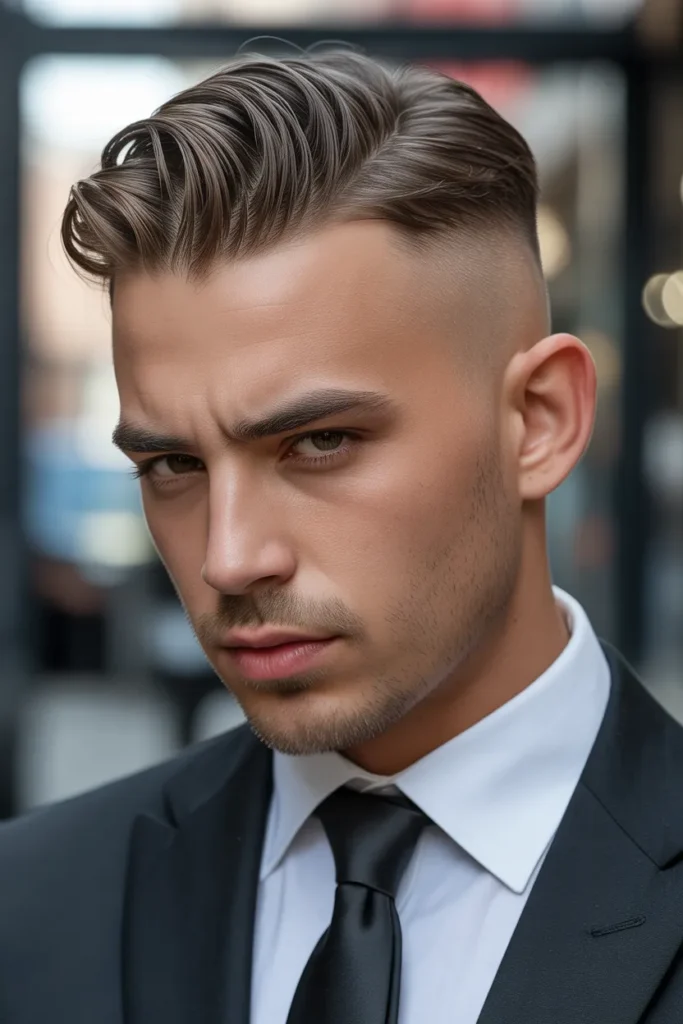 Slicked Back Undercut