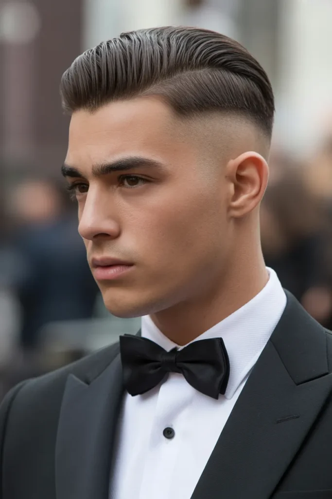 Slicked Back Undercut