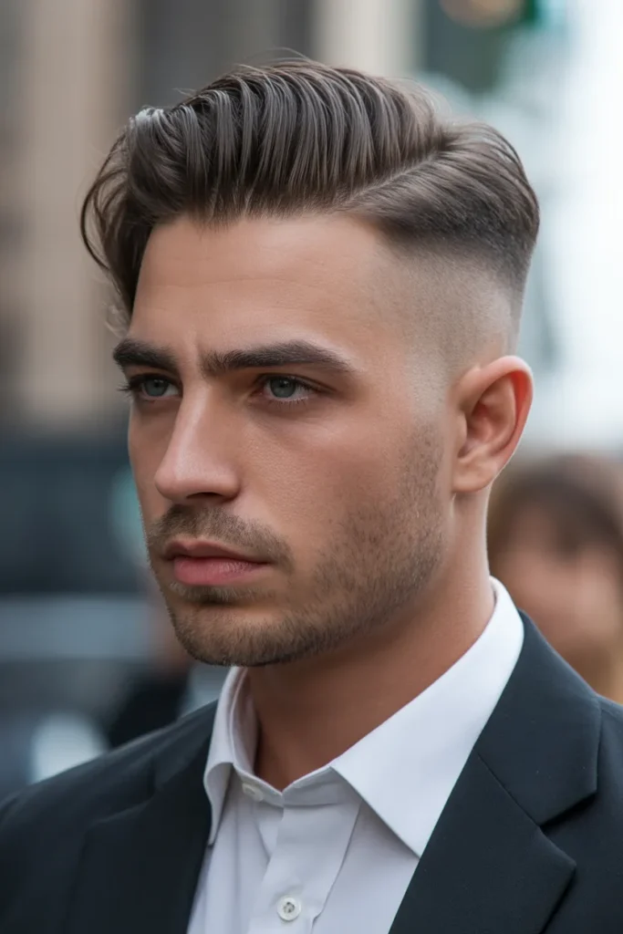 Slicked Back Undercut
