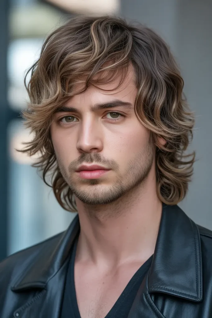 Soft Mullet with Texture