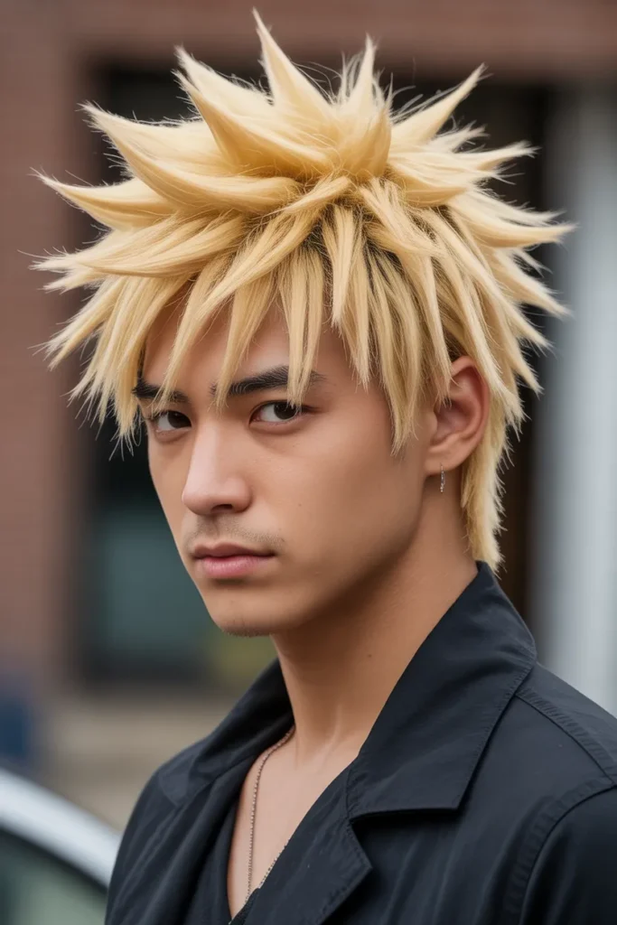 Spiky Blonde Layers (Naruto Inspired)