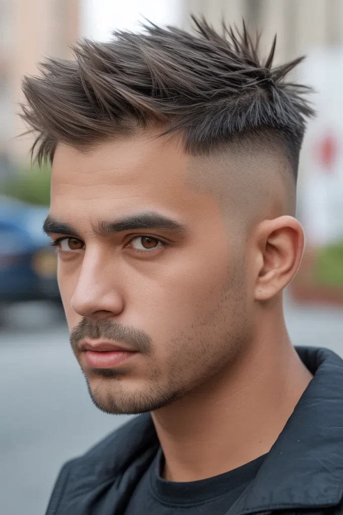 Spiky Texture with Low Fade